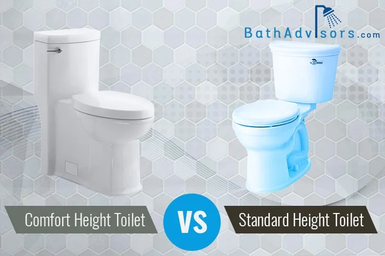 Comfort Height Vs Standard Toilet