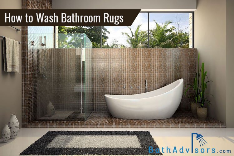 How to Wash Bathroom Rugs