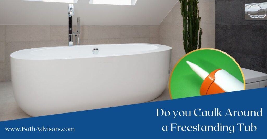 Caulk Around a Freestanding Tub