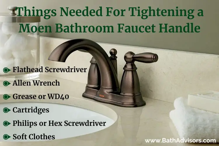 Tightening a Moen Bathroom Faucet Handle