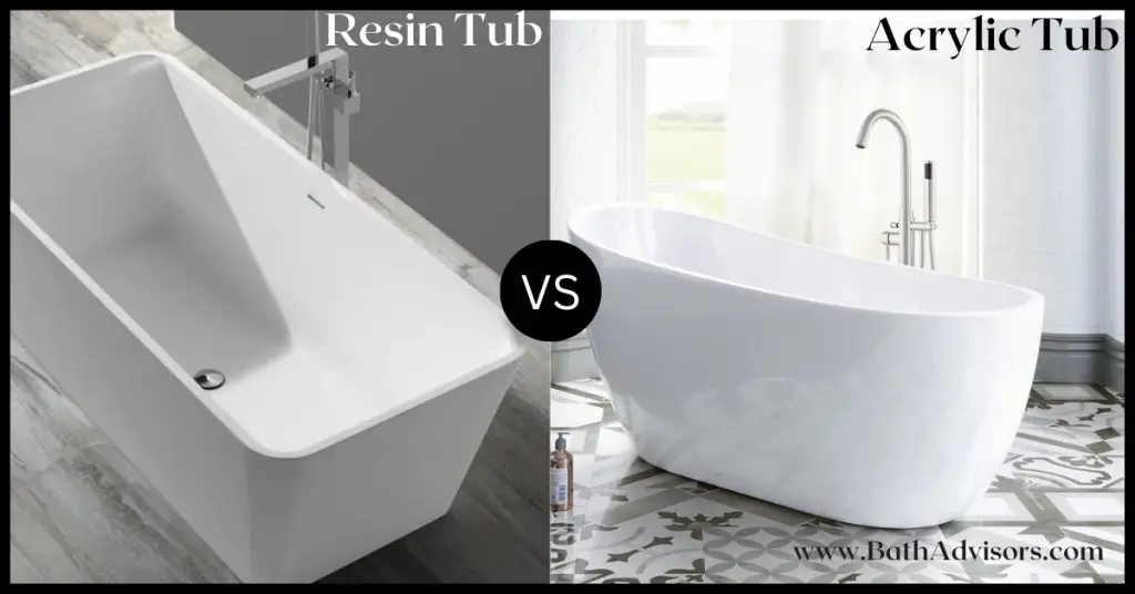 Resin vs. Acrylic Tubs A Comprehensive Comparison