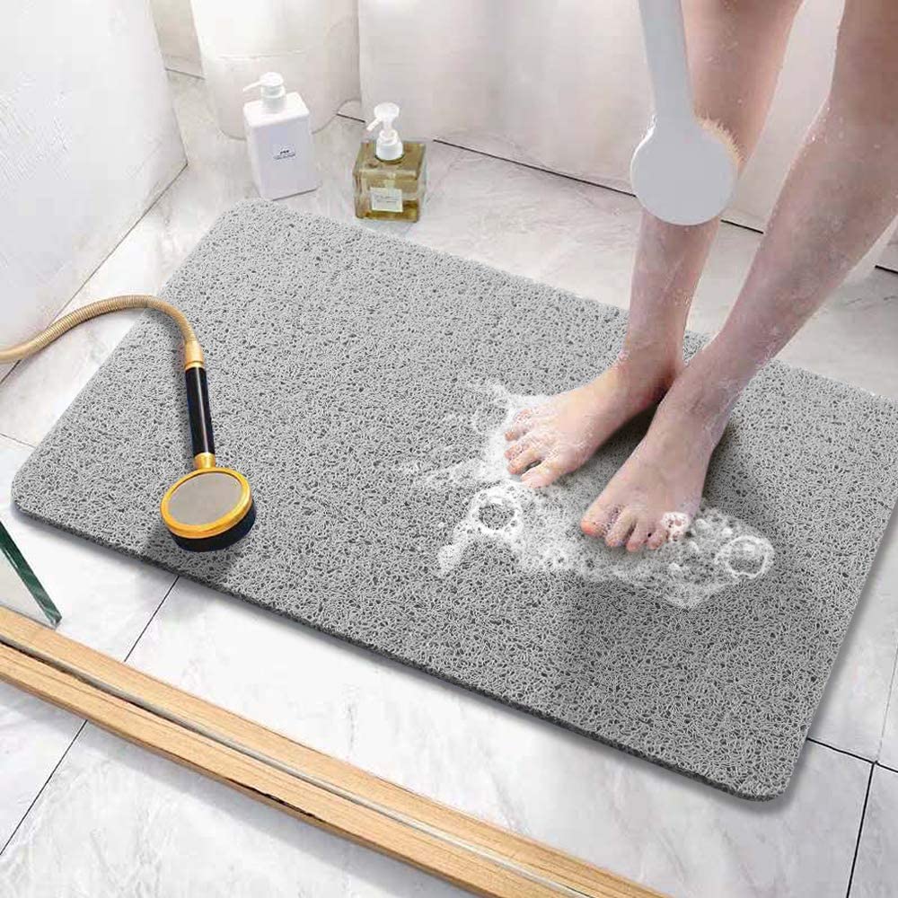 Asvin Soft Textured Bath, Shower, Tub Mat, 24x16 Inch