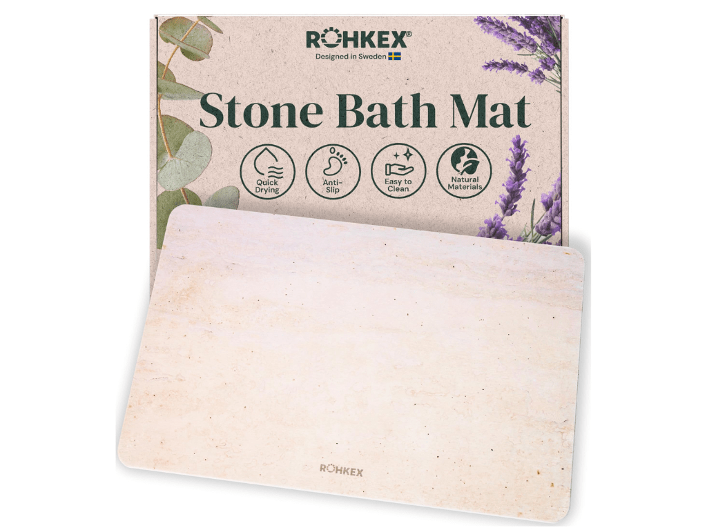 Stone Bath Mat Diatomaceous Earth Bath Mat
