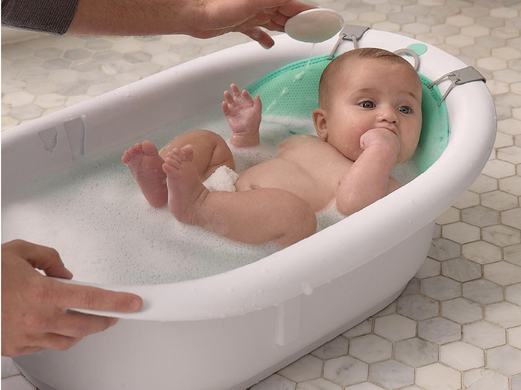 Frida Baby 4-in-1 Grow-with-Me Baby Bathtub