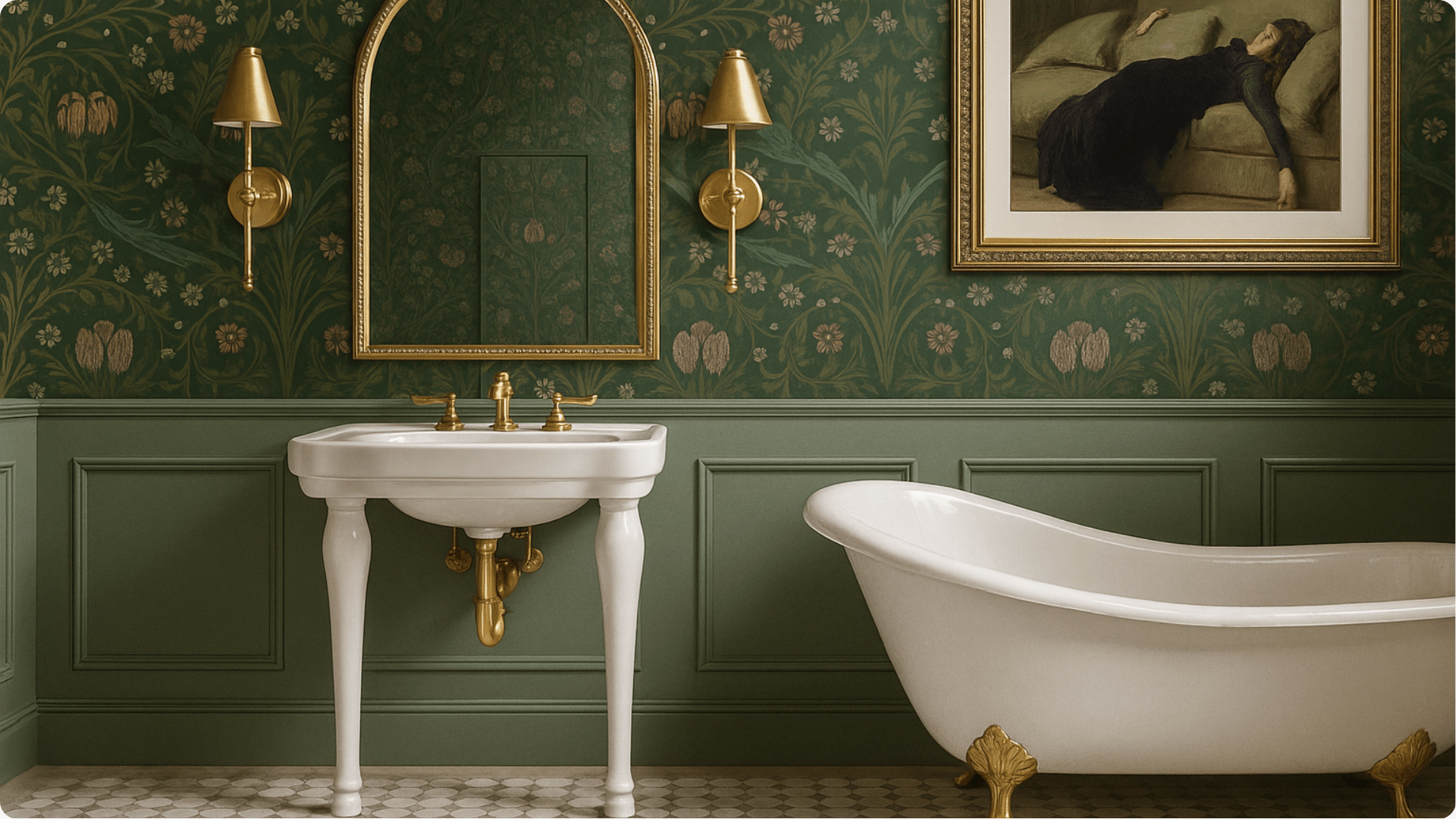 unique bathroom decor