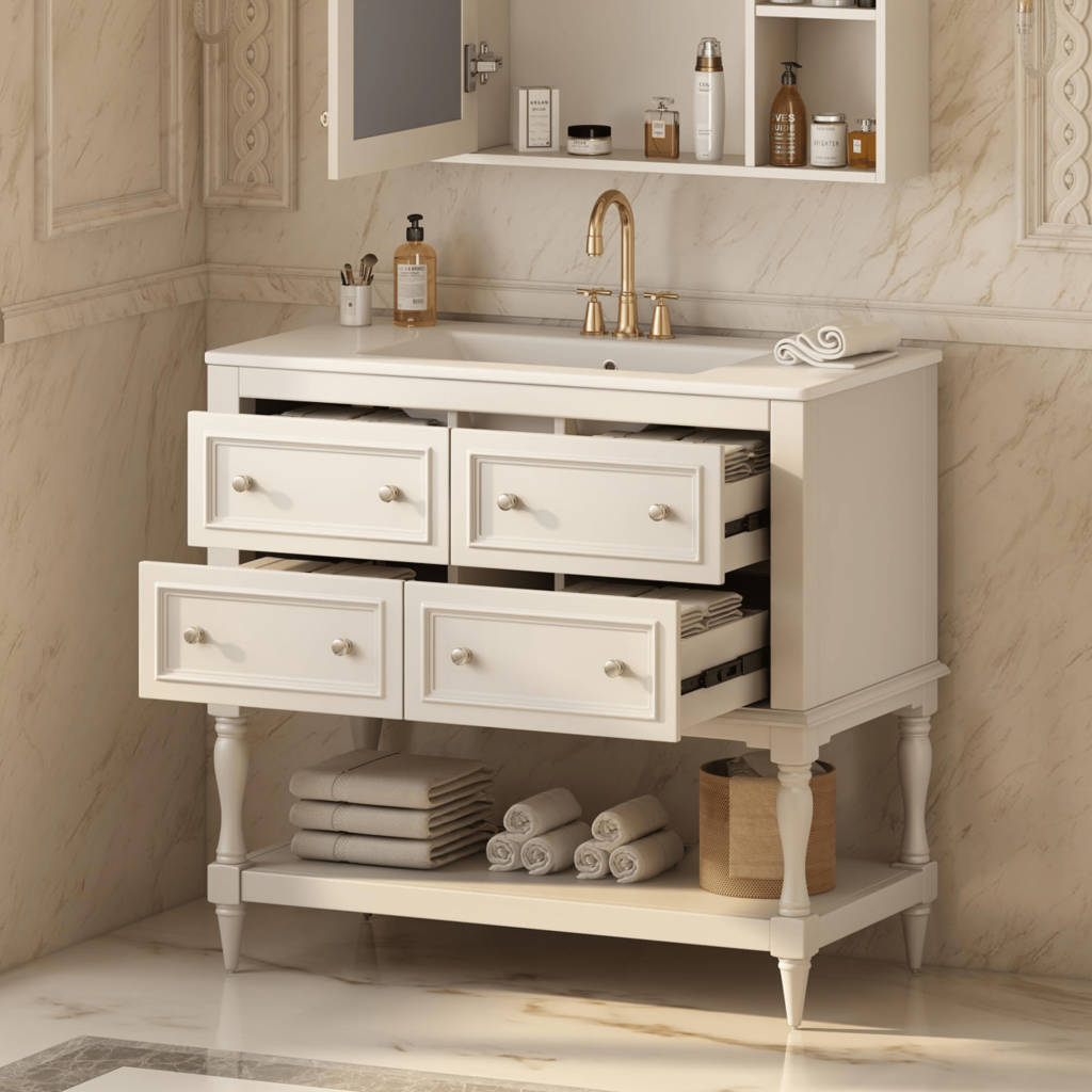 Merax Country 36" Vanity with Sink